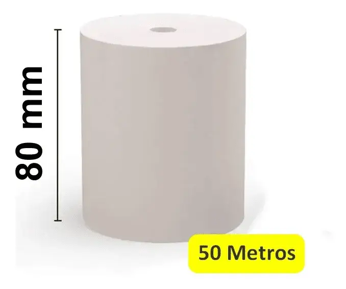Rollo Papel Térmico 80mm x10u